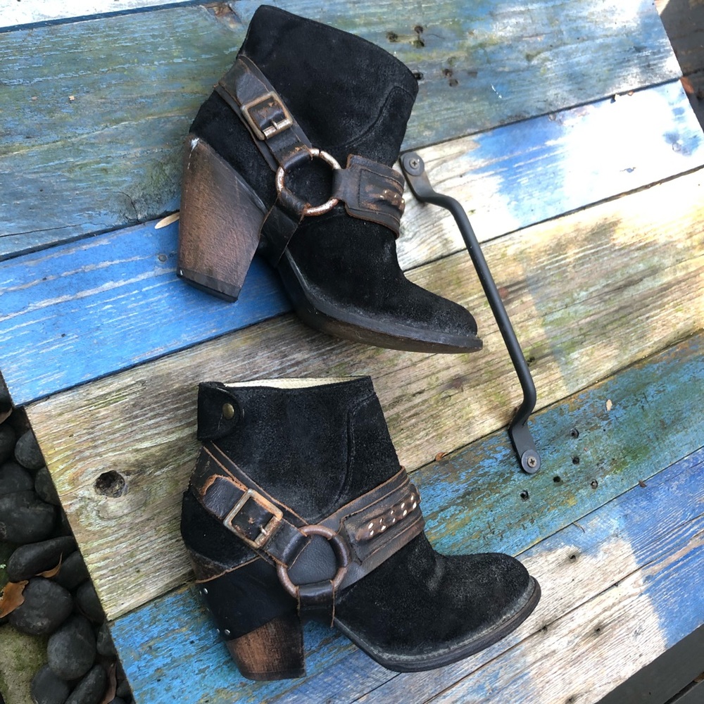 Freebird by Steven El Paso Chain Harness US 7, Chocolate Brown - Picture 2 of 8